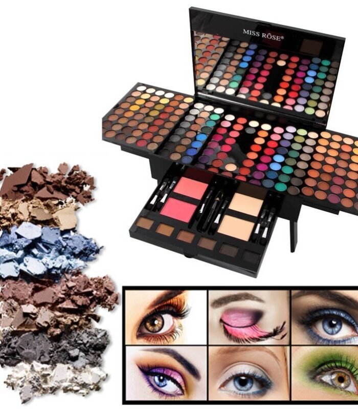 180 Colors Eyes Shadow Blush Set Personalized Piano-shaped Makeup Palette Box