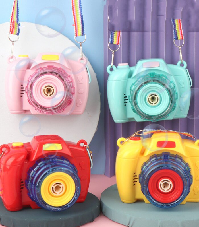 Camera Bubble Blowing Toys For Kids Fully-Automatic Soap Bubble Machine