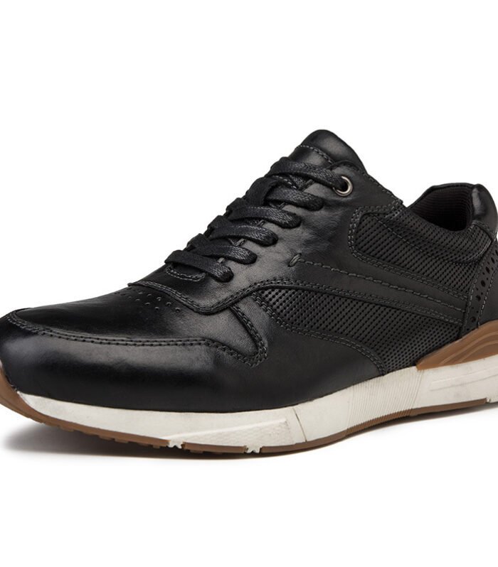 Leather Travel Shoes Top layer leather Running Shoes leather
