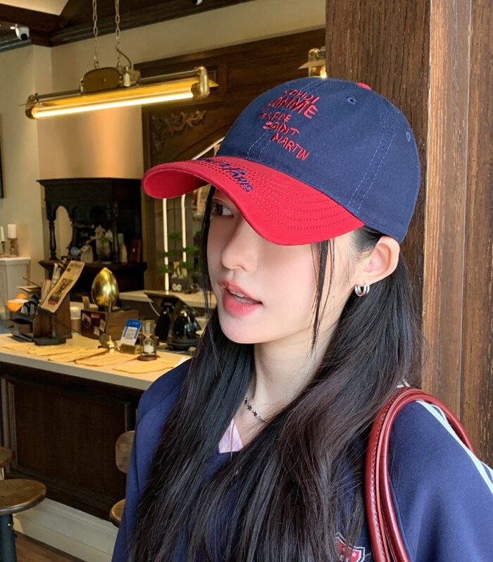 Big Head Circumference Peaked Cap Fashion Trendy Baseball Cap For Men