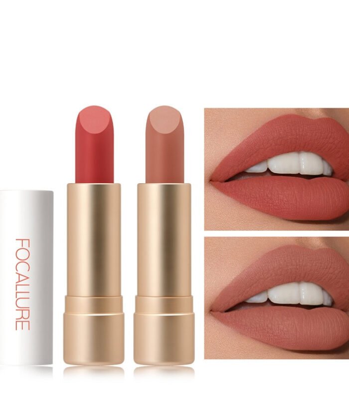 FOCALLURE powder feels dull, lipstick, moisturizing, moisturizing, and lasting lipstick.