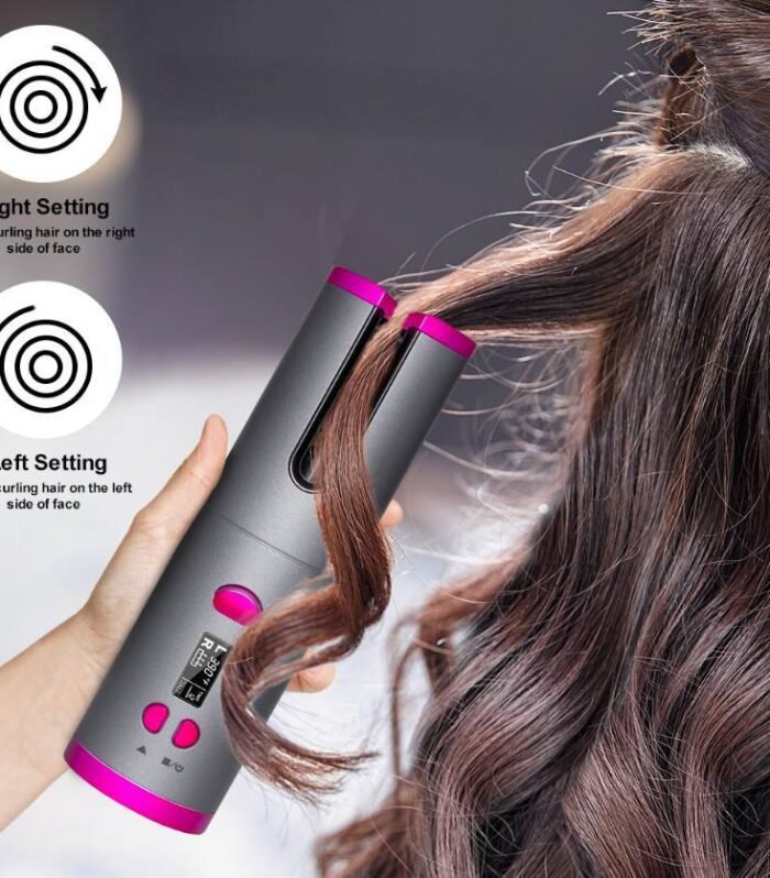 Curling Iron USB Wireless Multifunctional Charging Curler