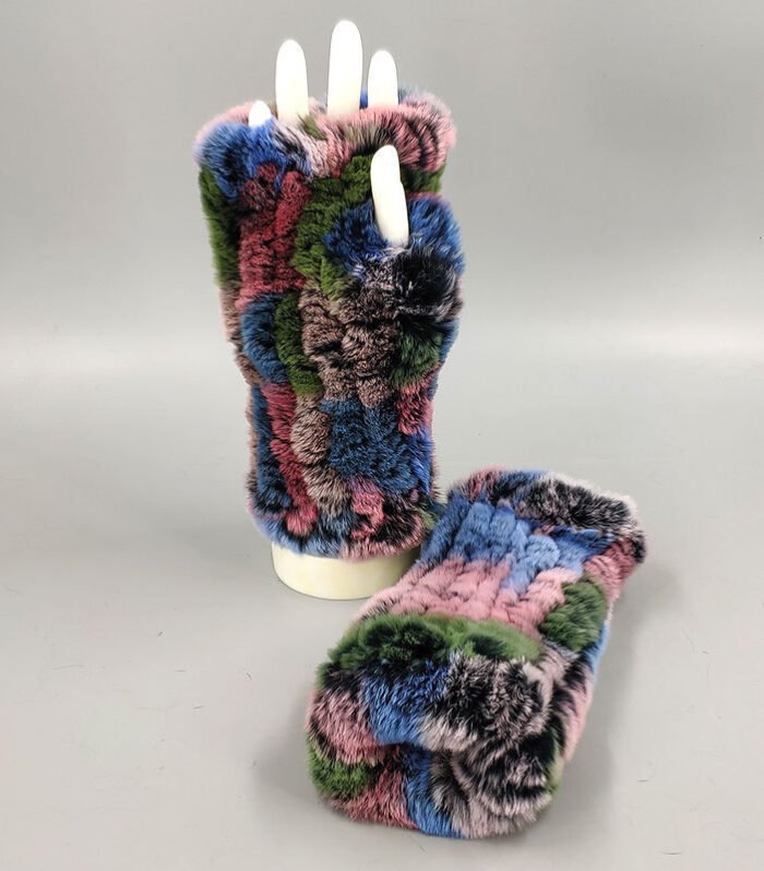 Winter Wristband Mid-length Gloves